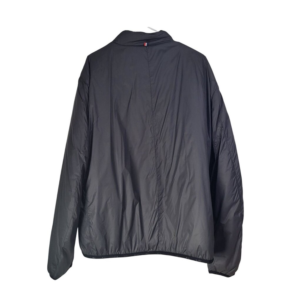 Red Bull Distribution Mens Bomber Puffy Windbreaker Jacket Gray XL Lightweight - Picture 2 of 10